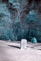 Revolutionary War headstone by Primitive Baptist Church