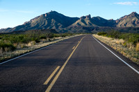 Basin Junction Road - heading into Chisos Mountains