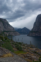 The Hetchy Hetchy Valley, with La Conte Point centered