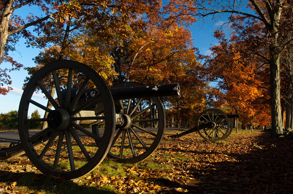 Cannons at Gettysburg National Battlefield